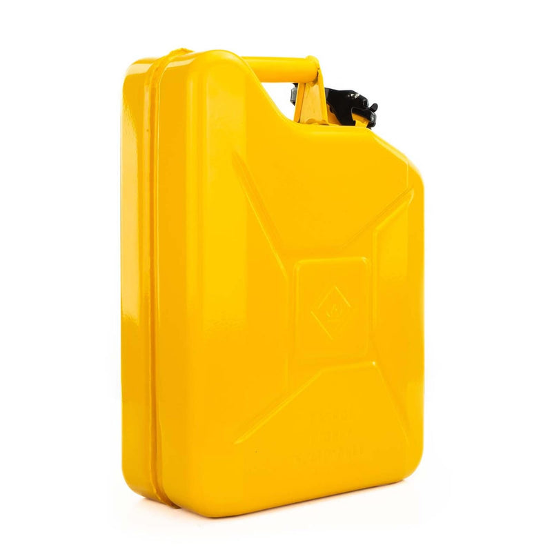 JCB Jerry Cans JCB Professional Jerry Can 10L, Heavy-Duty 0.8mm Steel JCBJCAN10 - Buy Direct from Spare and Square