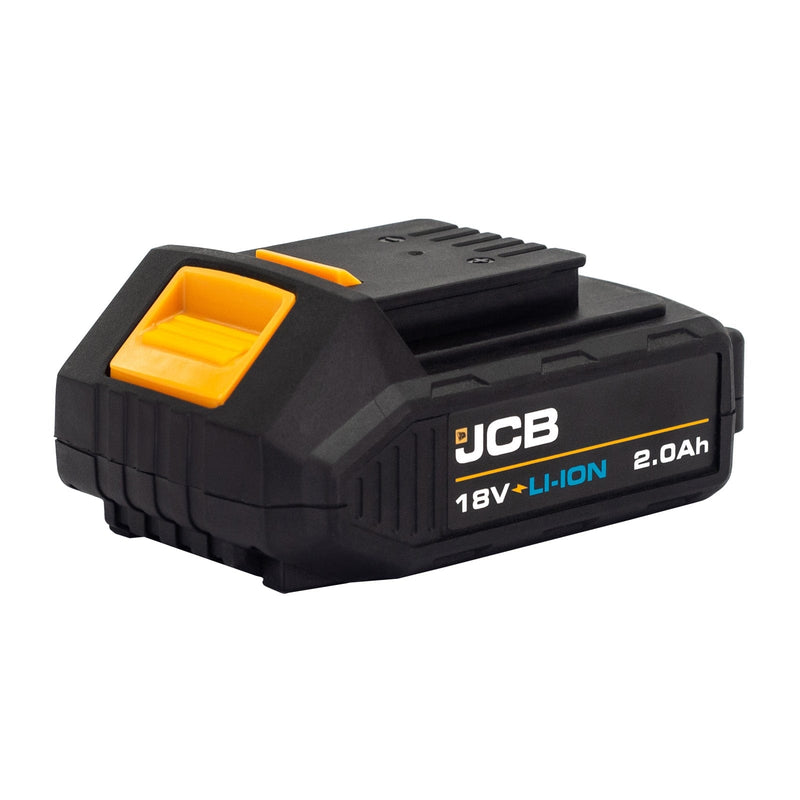 JCB Jigsaws JCB 18V Cordless Jigsaw 2Ah Li-Ion Battery & Charger, 0-45 degrees Cutting Positions 21-18JS-2XB - Buy Direct from Spare and Square