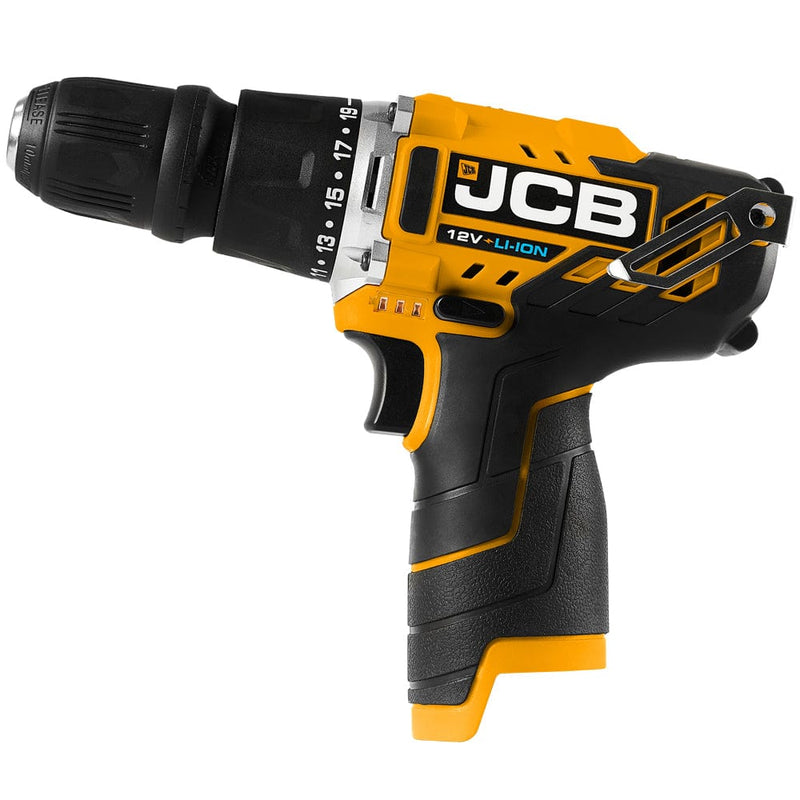 JCB Kits JCB 12V Cordless 4-in-1 Drill Driver 2x  2.0AH Li-ion Batteries in W-Boxx 102 Power Tool Case 21-12TPK2-WB-2 - Buy Direct from Spare and Square