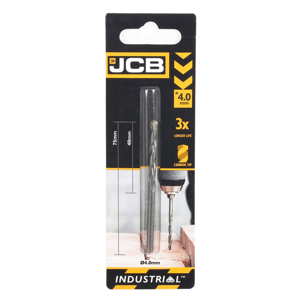 JCB Power Tool Accessories JCB Masonary Drill Bit 4x75mm 5055803301699 - Buy Direct from Spare and Square