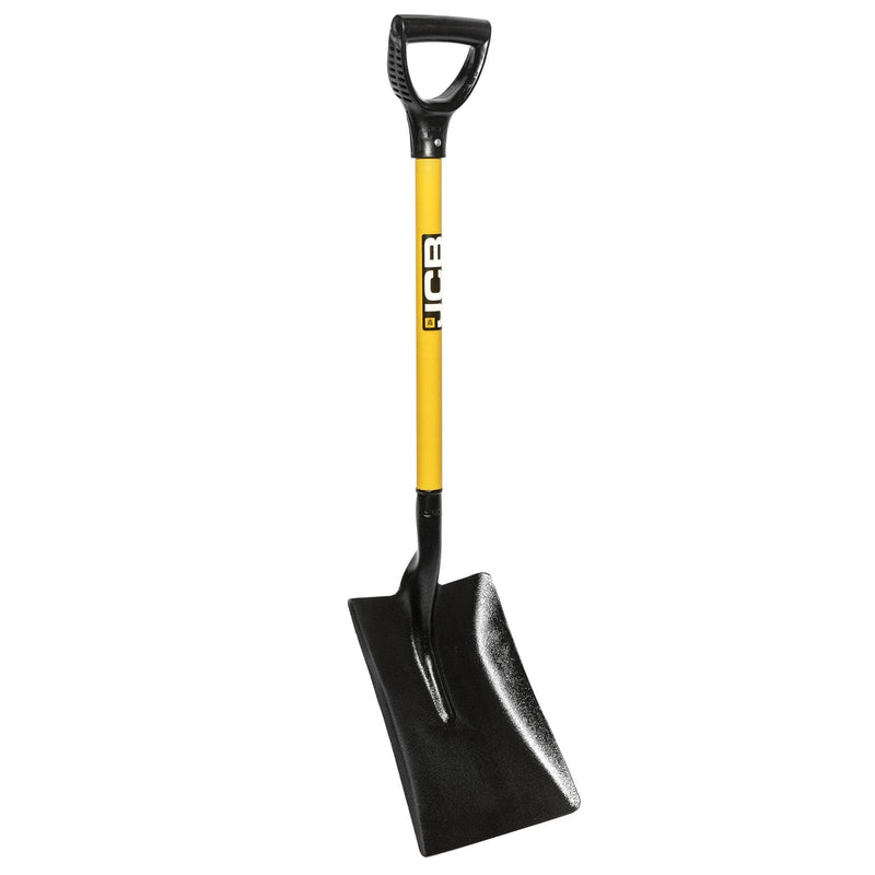 JCB Spades JCB Professional Square Open Socket Yard Shovel, 250 x 320mm Carbon Steel Forged Blade JCBYS01 - Buy Direct from Spare and Square