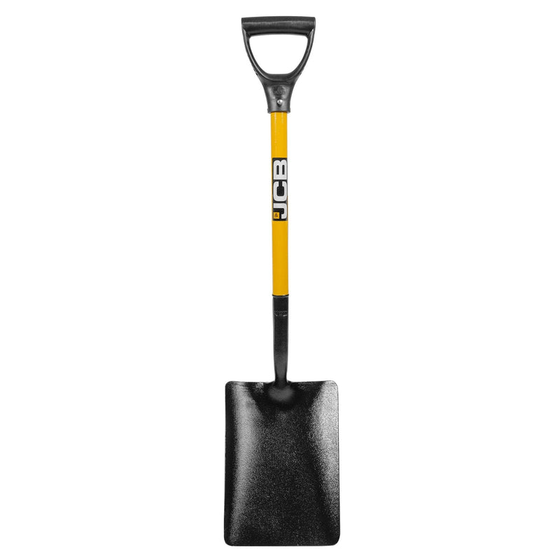 JCB Spades JCB Professional Taper Mouth Site Shovel, Heavy-Duty Steel Blade, 230-210 x 305mm Blade JCBSS2T01 - Buy Direct from Spare and Square