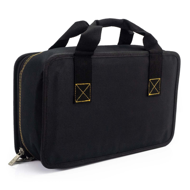 JCB Storage JCB Zipped Power Tool Bag Storage Case, 35 x 11 x 21.5cm 21-ZCASE - Buy Direct from Spare and Square