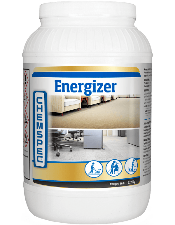 Legend Brands Europe Cleaning Chemicals Chemspec - ENERGIZER BOOSTER (2.72Kg Jar ) 729678950478 123378 - Buy Direct from Spare and Square