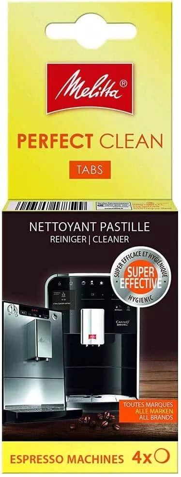 Melitta Coffee Maker Spares Genuine Melitta Perfect Clean Espresso Cleaning Tablets - Pack of 4 65-ME-68 - Buy Direct from Spare and Square