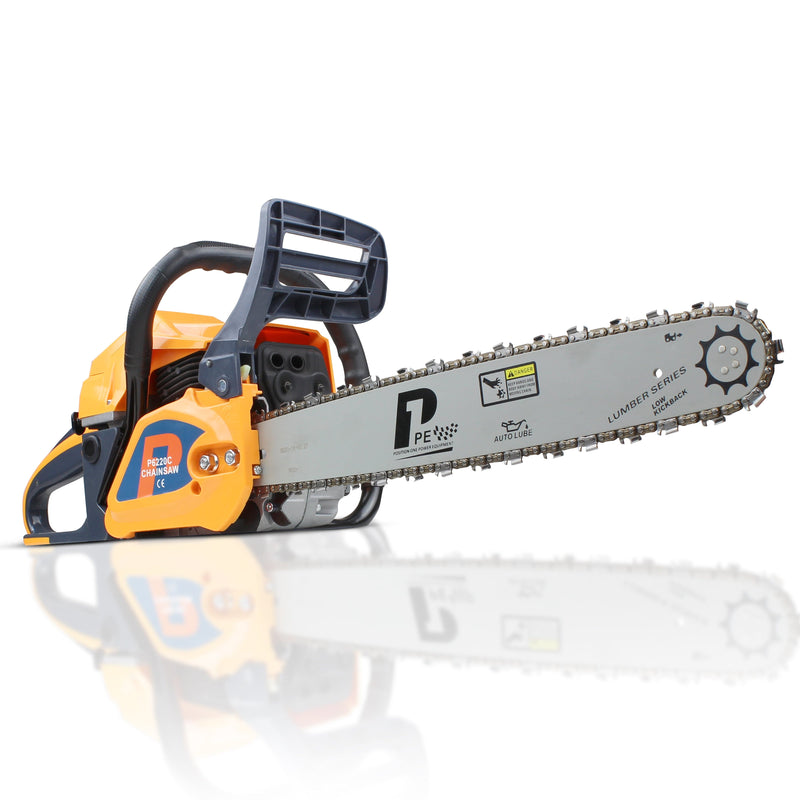 P1PE Chainsaw P1 Petrol Chainsaw with 62cc Hyundai Engine, 20" Bar, Easy-Start - P6220C 0600231974356 P6220C - Buy Direct from Spare and Square