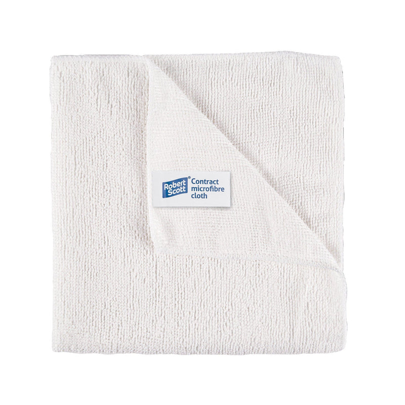 Robert Scott Microfibre Cloth Contract Microfibre Cloth - Box of 200 - Buy Direct from Spare and Square