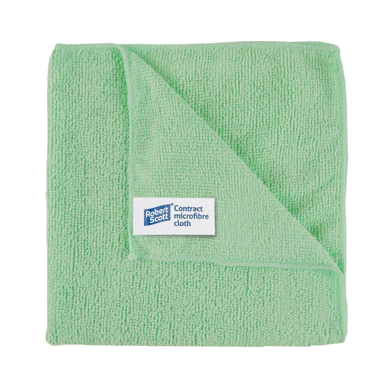 Robert Scott Microfibre Cloth Contract Microfibre Cloth - Box of 200 - Buy Direct from Spare and Square