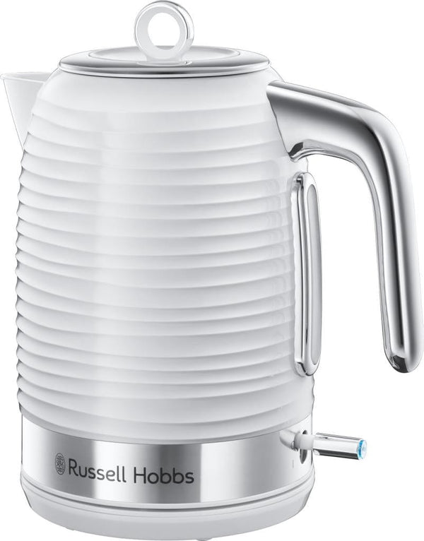 Russell Hobbs Kettles Russell Hobbs Inspire White Kettle 4008496972357 24360 - Buy Direct from Spare and Square