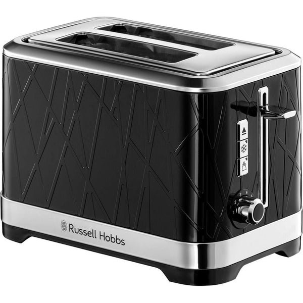 Russell Hobbs Toasters Russell Hobbs 28091 Structure Black 2-Slice Toaster 5038061133080 28091 - Buy Direct from Spare and Square