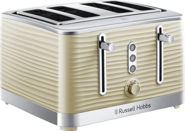 Russell Hobbs Toasters Russell Hobbs Inspire 4 Slice Toaster 24384 5038061100105 24384 - Buy Direct from Spare and Square
