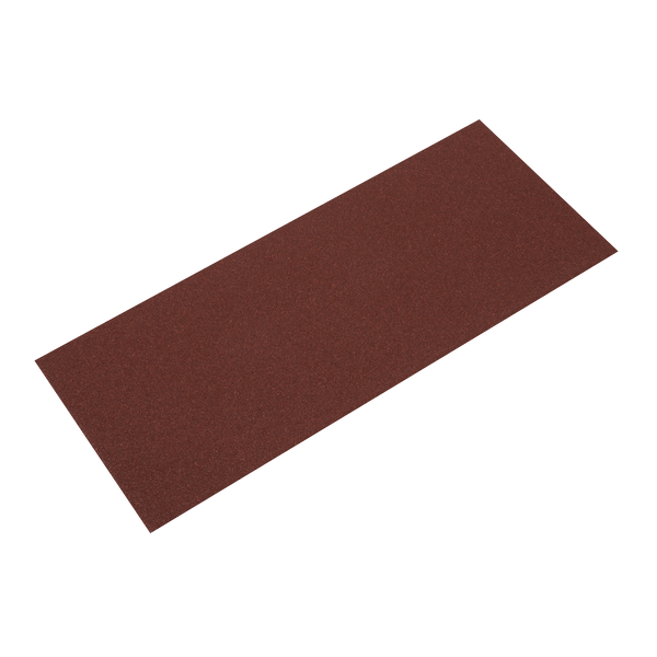 Sealey Abrasive Papers 115 x 280mm Orbital Sanding Sheet 80Grit - Pack of 5-CS11580/5 5055111205207 CS11580/5 - Buy Direct from Spare and Square