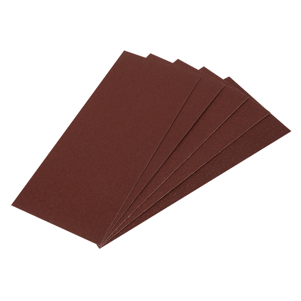 Sealey Abrasive Papers 115 x 280mm Orbital Sanding Sheet Assorted Pack of 5-CS115A/5 5055111205238 CS115A/5 - Buy Direct from Spare and Square