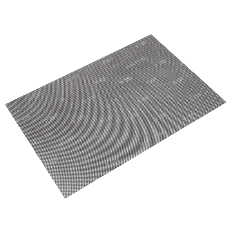 Sealey Abrasive Papers 12 x 18" 120Grit Mesh Orbital Screen Sheets - Pack of 10-MOS1218120 5054630027765 MOS1218120 - Buy Direct from Spare and Square