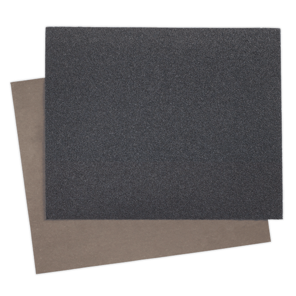 Sealey Abrasive Papers 230 x 280mm Wet & Dry Paper 120Grit - Pack of 25-WD2328120 5054511046946 WD2328120 - Buy Direct from Spare and Square