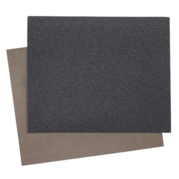 Sealey Abrasive Papers 230 x 280mm Wet & Dry Paper 180Grit - Pack of 25-WD2328180 5054511046953 WD2328180 - Buy Direct from Spare and Square