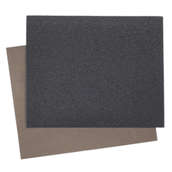 Sealey Abrasive Papers 230 x 280mm Wet & Dry Paper 600Grit - Pack of 25-WD2328600 5054511046991 WD2328600 - Buy Direct from Spare and Square