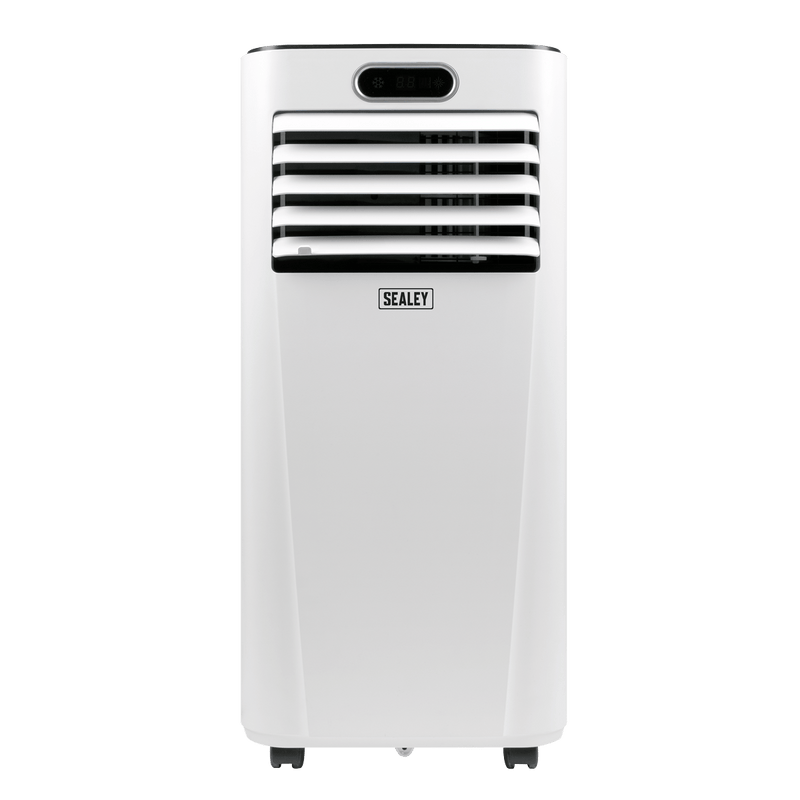 Sealey Air Treatment 7,000Btu/hr Portable Air Conditioner/Dehumidifier/Air Cooler with Window Sealing Kit-SAC7000 5054630273728 SAC7000 - Buy Direct from Spare and Square