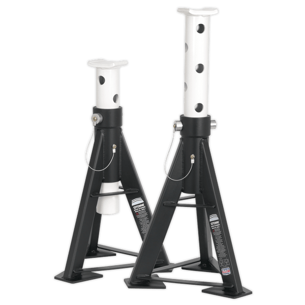 Sealey Axle Stands Axle Stands (Pair) 12 Tonne Capacity per Stand-AS12 5024209732314 AS12 - Buy Direct from Spare and Square
