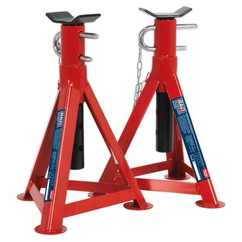 Sealey Axle Stands Axle Stands (Pair) 2.5 Tonne Capacity per Stand-AS2500 5024209109536 AS2500 - Buy Direct from Spare and Square