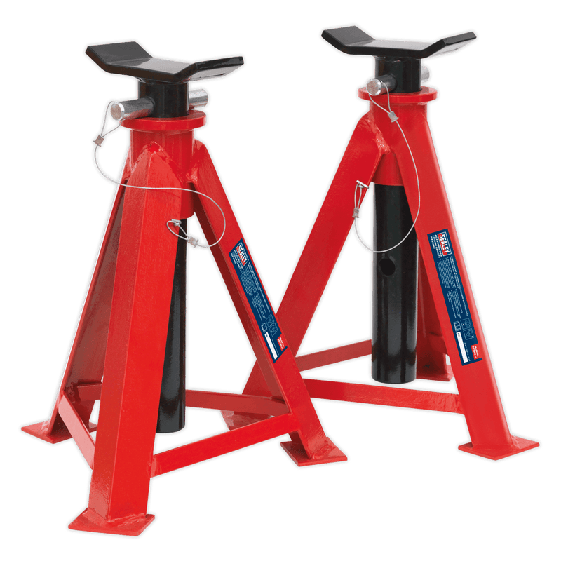 Sealey Axle Stands Axle Stands (Pair) 7.5 Tonne Capacity per Stand-AS7500 5024209109581 AS7500 - Buy Direct from Spare and Square