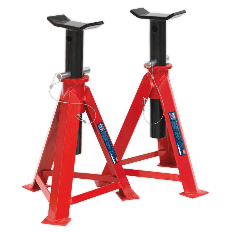 Sealey Axle Stands Axle Stands (Pair) 7.5 Tonne Capacity per Stand-AS7500 5024209109581 AS7500 - Buy Direct from Spare and Square