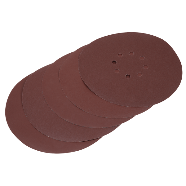 Sealey Backing Pads 5pc Ø225mm Hook-and-Loop Sanding Disc Set-SSD05 5054630247194 SSD05 - Buy Direct from Spare and Square