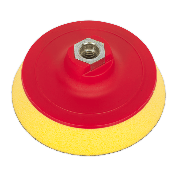 Sealey Backing Pads Ø120mm Ultra-Soft Hook-and-Loop Backing Pad M14 x 2mm-PTCBPV3S 5051747982246 PTCBPV3S - Buy Direct from Spare and Square