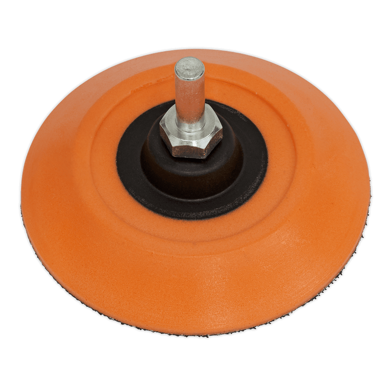 Sealey Backing Pads Ø75mm Hook-and-Loop Backing Pad 6mm shaft-PTC75HLM 5054511422047 PTC75HLM - Buy Direct from Spare and Square