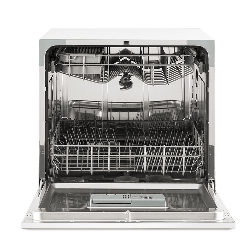 Sealey Baridi Compact Tabletop Dishwasher 8 Place Settings, 6 Programmes, Low Noise, 8L Cycle, Start Delay - White 5054630086922 DH86 - Buy Direct from Spare and Square