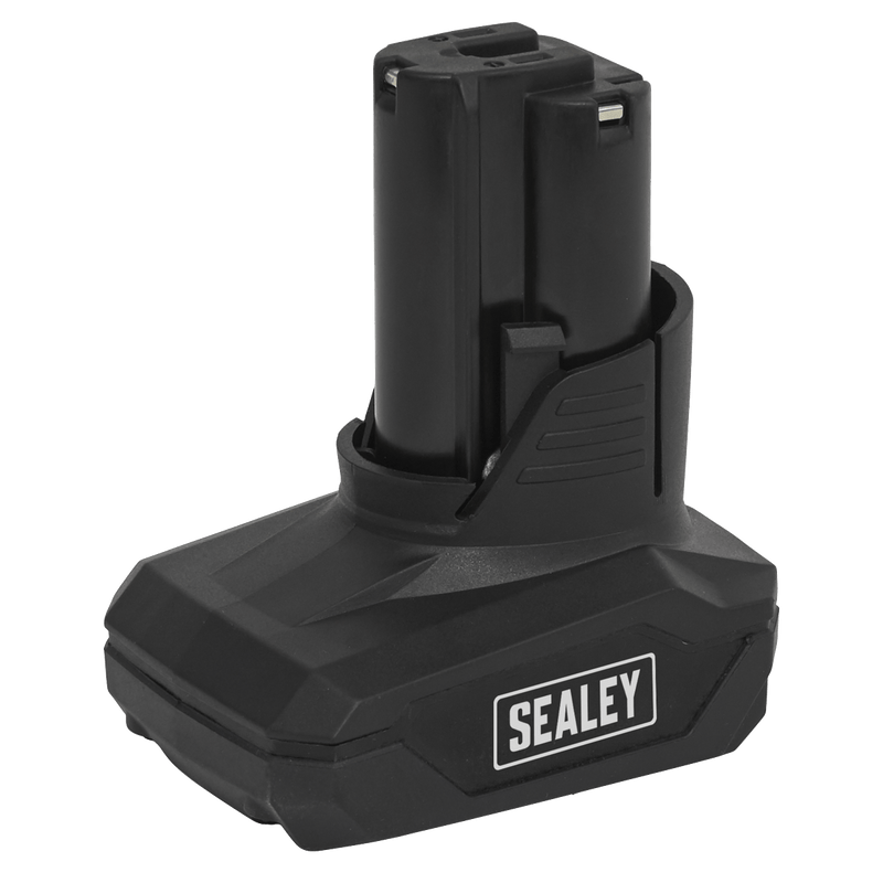 Sealey Batteries & Accessories 12V 4Ah SV12 Series Lithium-ion Power Tool Battery-CP1200BP4 5054511653441 CP1200BP4 - Buy Direct from Spare and Square