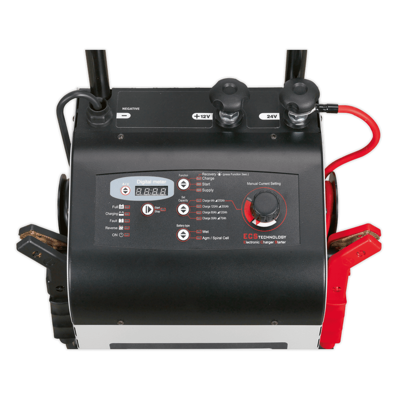 Sealey Battery Maintenance 300/45A 12/24V Electronic Starter/Charger/Maintainer-ECS300 5051747928435 ECS300 - Buy Direct from Spare and Square