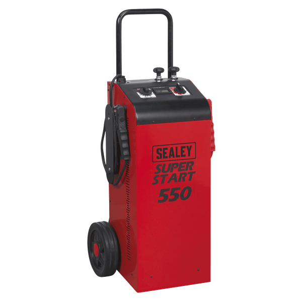 Sealey Battery Maintenance 550A 12/24V Starter/Charger-SUPERSTART550 5054511101911 SUPERSTART550 - Buy Direct from Spare and Square