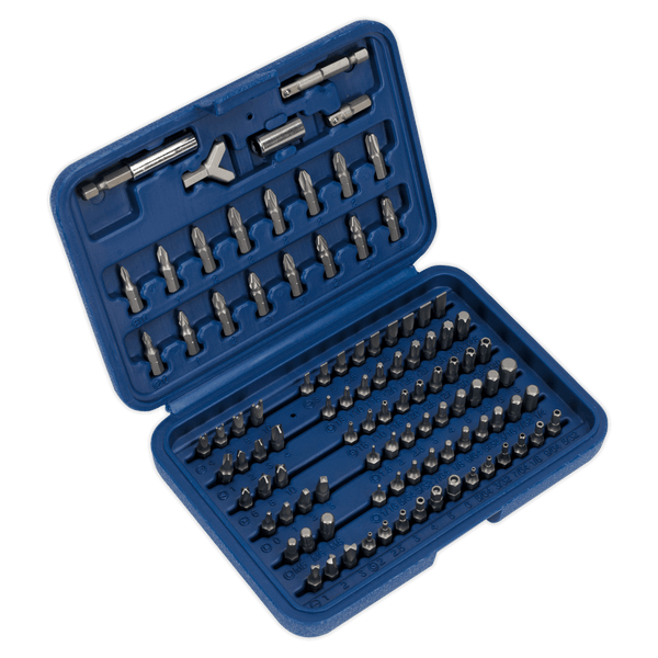 Sealey Bit Sets 100pc Power Tool/Security Bit Set-AK2100 5024209217613 AK2100 - Buy Direct from Spare and Square