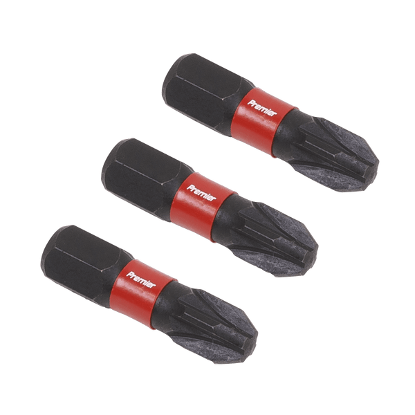 Sealey Bit Sets 3pc 25mm Pozi #3 Impact Power Tool Bit Set-AK8209 5054511956887 AK8209 - Buy Direct from Spare and Square