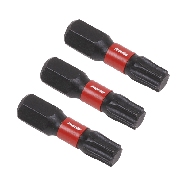 Sealey Bit Sets 3pc 25mm TRX-Star* T30 Impact Power Tool Bit Set-AK8220 5054511957082 AK8220 - Buy Direct from Spare and Square
