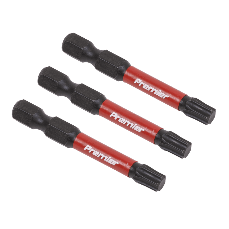 Sealey Bit Sets 3pc 50mm TRX-Star* T30 Impact Power Tool Bit Set-AK8245 5054511957006 AK8245 - Buy Direct from Spare and Square