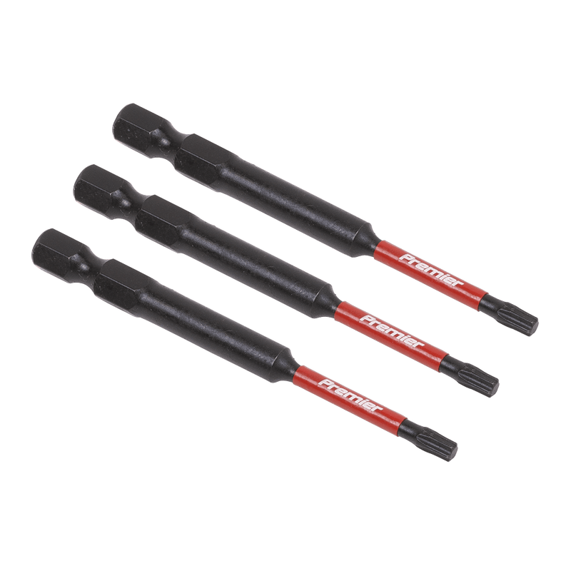 Sealey Bit Sets 3pc 75mm TRX-Star* T15 Impact Power Tool Bit Set-AK8266 5054511957211 AK8266 - Buy Direct from Spare and Square