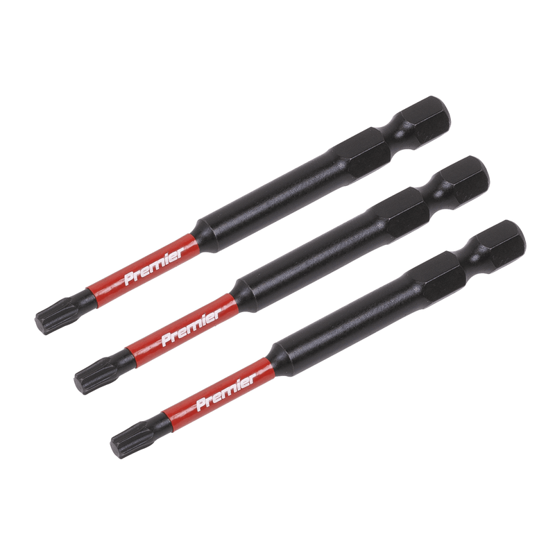 Sealey Bit Sets 3pc 75mm TRX-Star* T20 Impact Power Tool Bit Set-AK8267 5054511957198 AK8267 - Buy Direct from Spare and Square