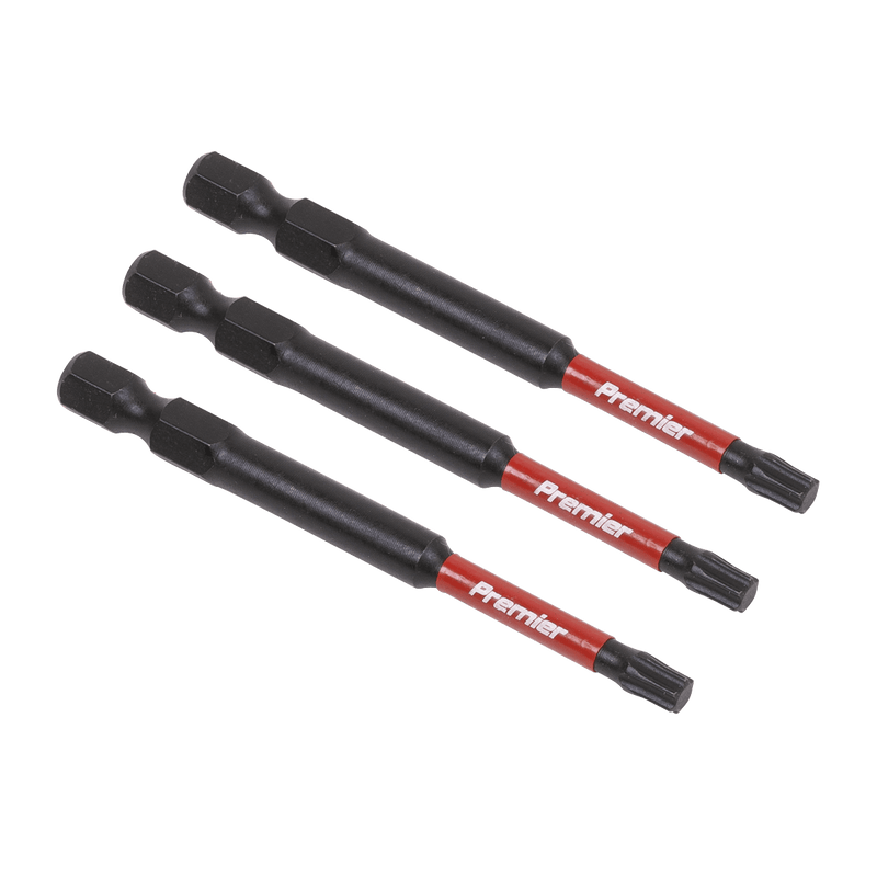 Sealey Bit Sets 3pc 75mm TRX-Star* T25 Impact Power Tool Bit Set-AK8268 5054511957105 AK8268 - Buy Direct from Spare and Square