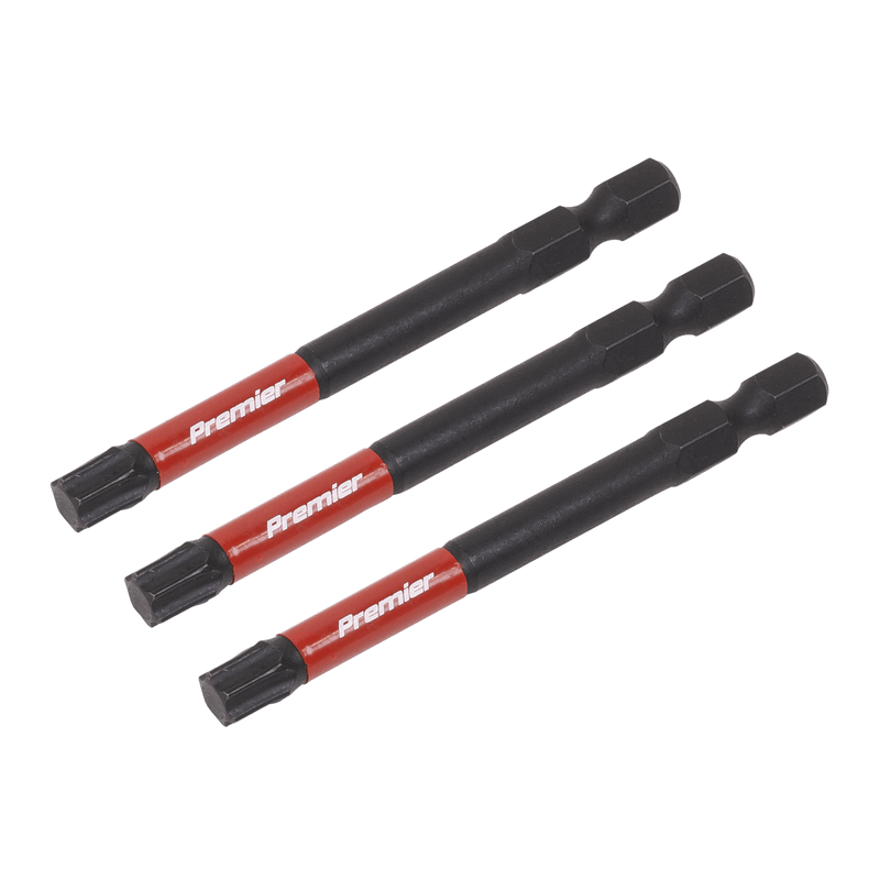 Sealey Bit Sets 3pc 75mm TRX-Star* T40 Impact Power Tool Bit Set-AK8271 5054511956894 AK8271 - Buy Direct from Spare and Square
