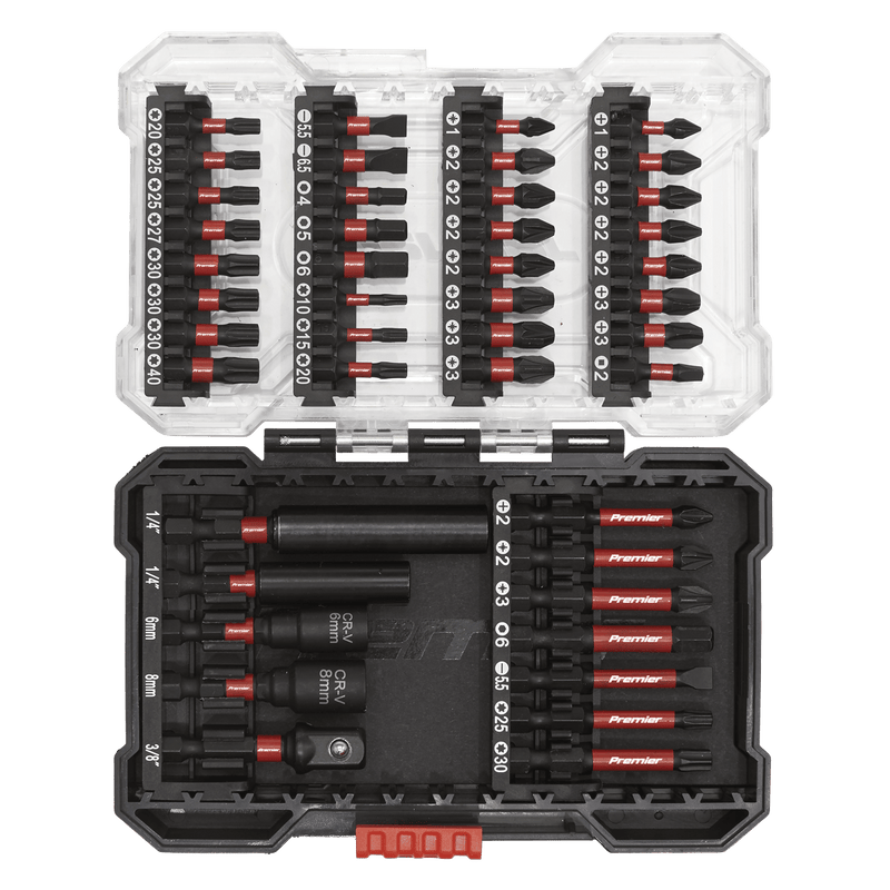 Sealey Bit Sets 44pc Impact Grade Power Tool Bit Set-AK8280 5054511986518 AK8280 - Buy Direct from Spare and Square