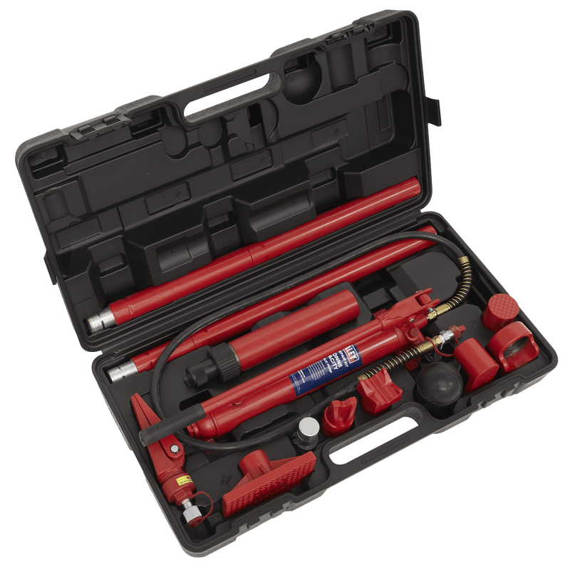 Sealey Body Repair 10 Tonne Snap Hydraulic Body Repair Kit-RE97/10 5024209355490 RE97/10 - Buy Direct from Spare and Square