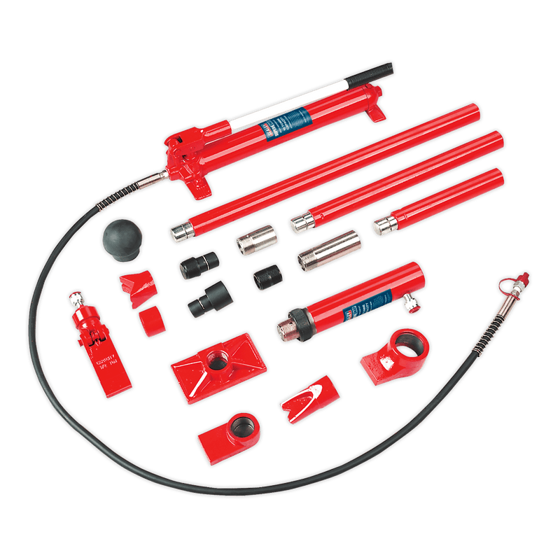 Sealey Body Repair 10 Tonne SuperSnap® Hydraulic Body Repair Kit-RE83/10 5024209546553 RE83/10 - Buy Direct from Spare and Square