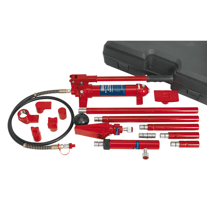 Sealey Body Repair 4 Tonne Snap Hydraulic Body Repair Kit-RE97/4 5024209355506 RE97/4 - Buy Direct from Spare and Square
