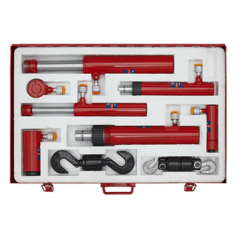 Sealey Body Repair Specialist Push & Pull Ram Set-RE97XCKIT 5024209722803 RE97XCKIT - Buy Direct from Spare and Square