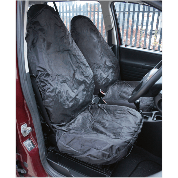Sealey Body & Trim 2pc Heavy-Duty Front Seat Protector Set-CSC6 5051747733817 CSC6 - Buy Direct from Spare and Square