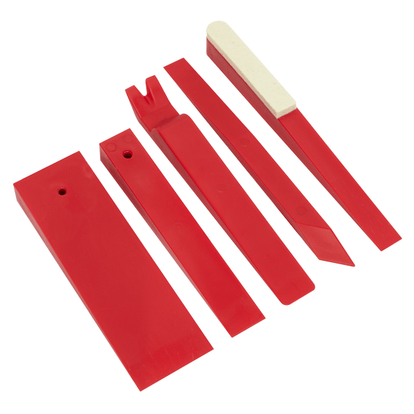 Sealey Body & Trim 5pc Panel Wedge Tool Set-RT05 5054630093029 RT05 - Buy Direct from Spare and Square