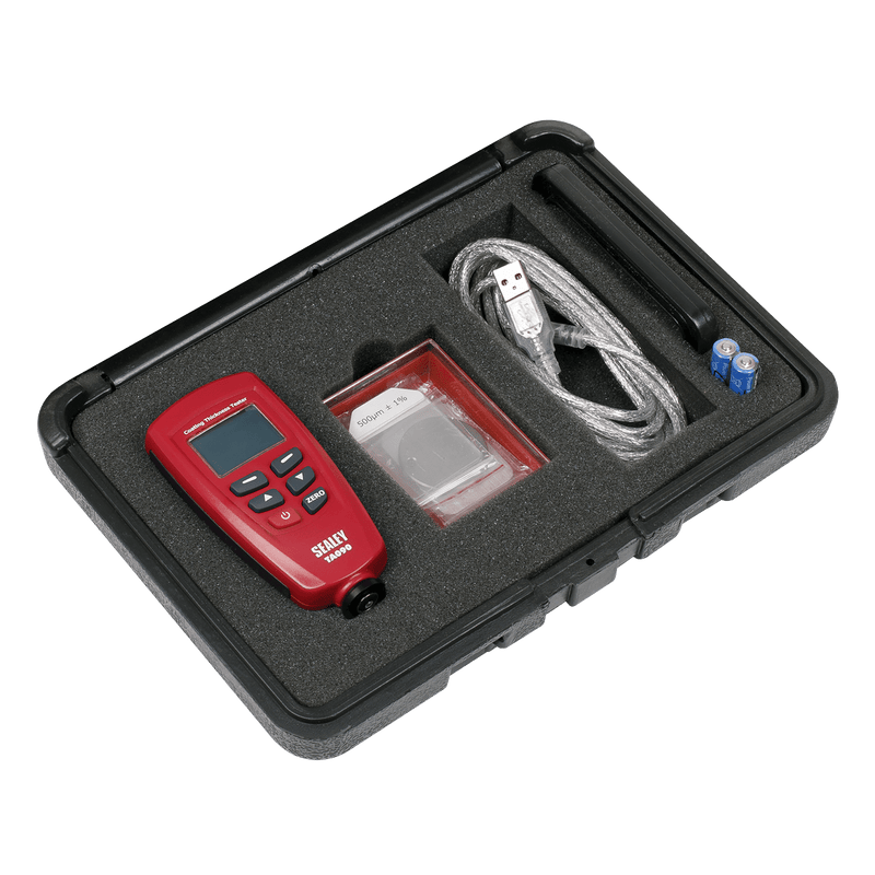Sealey Body & Trim Paint Thickness Gauge-TA090 5054630040122 TA090 - Buy Direct from Spare and Square