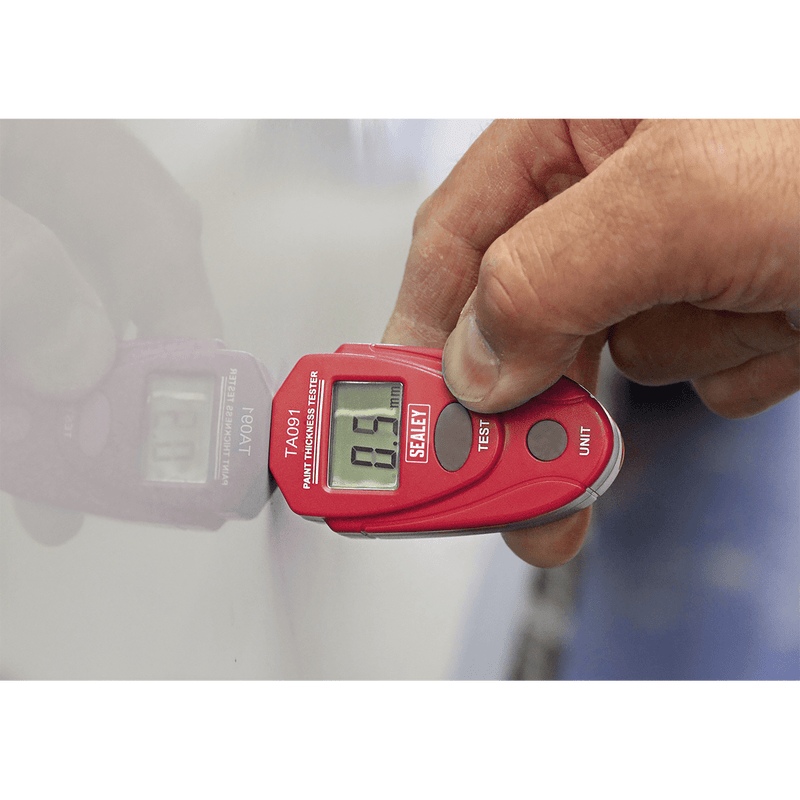 Sealey Body & Trim Paint Thickness Gauge-TA091 5051747848634 TA091 - Buy Direct from Spare and Square